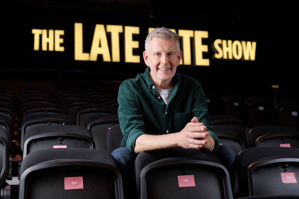 Undated handout photo issued by RTE of Patrick Kielty, the host of The Late Late Show