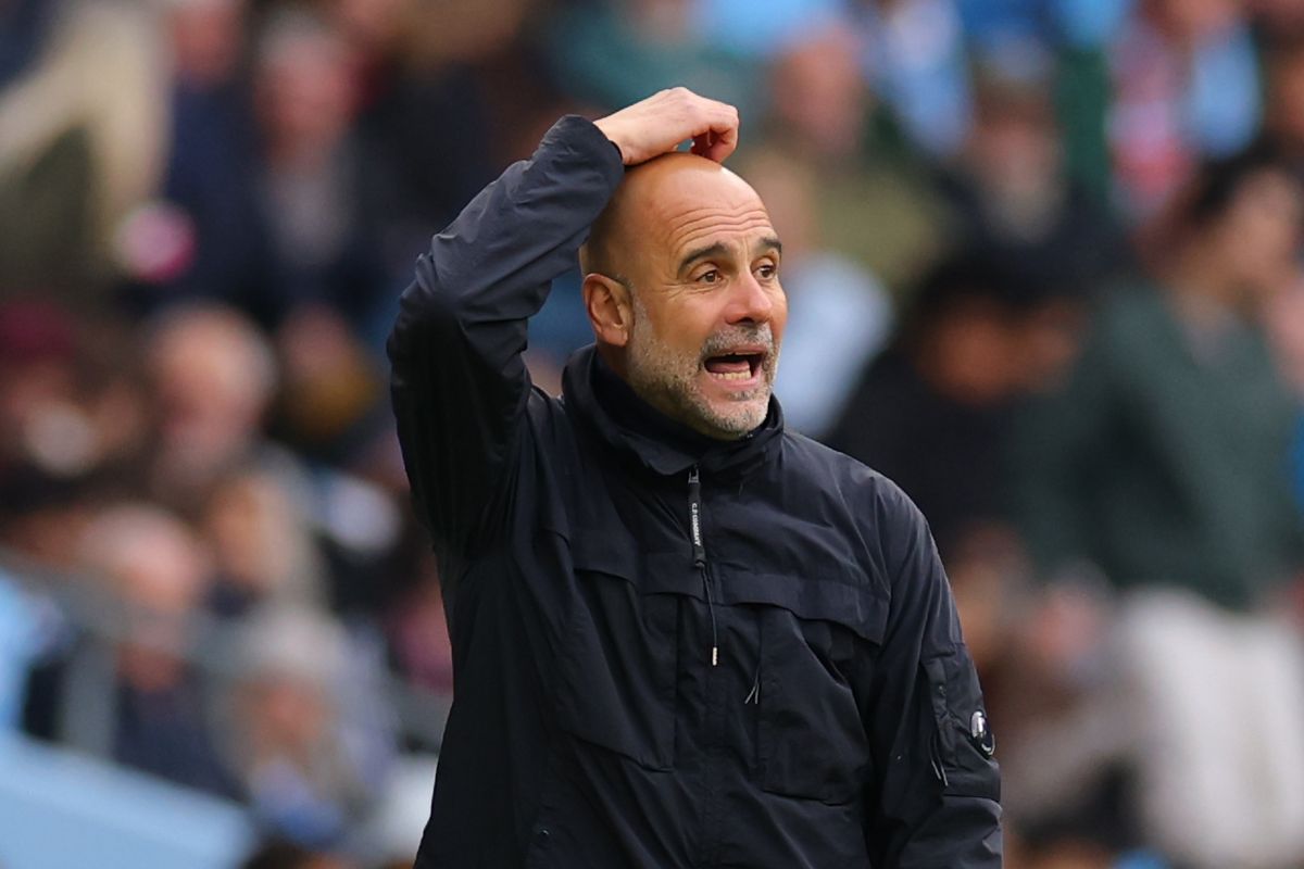 Manchester City boss Pep Guardiola