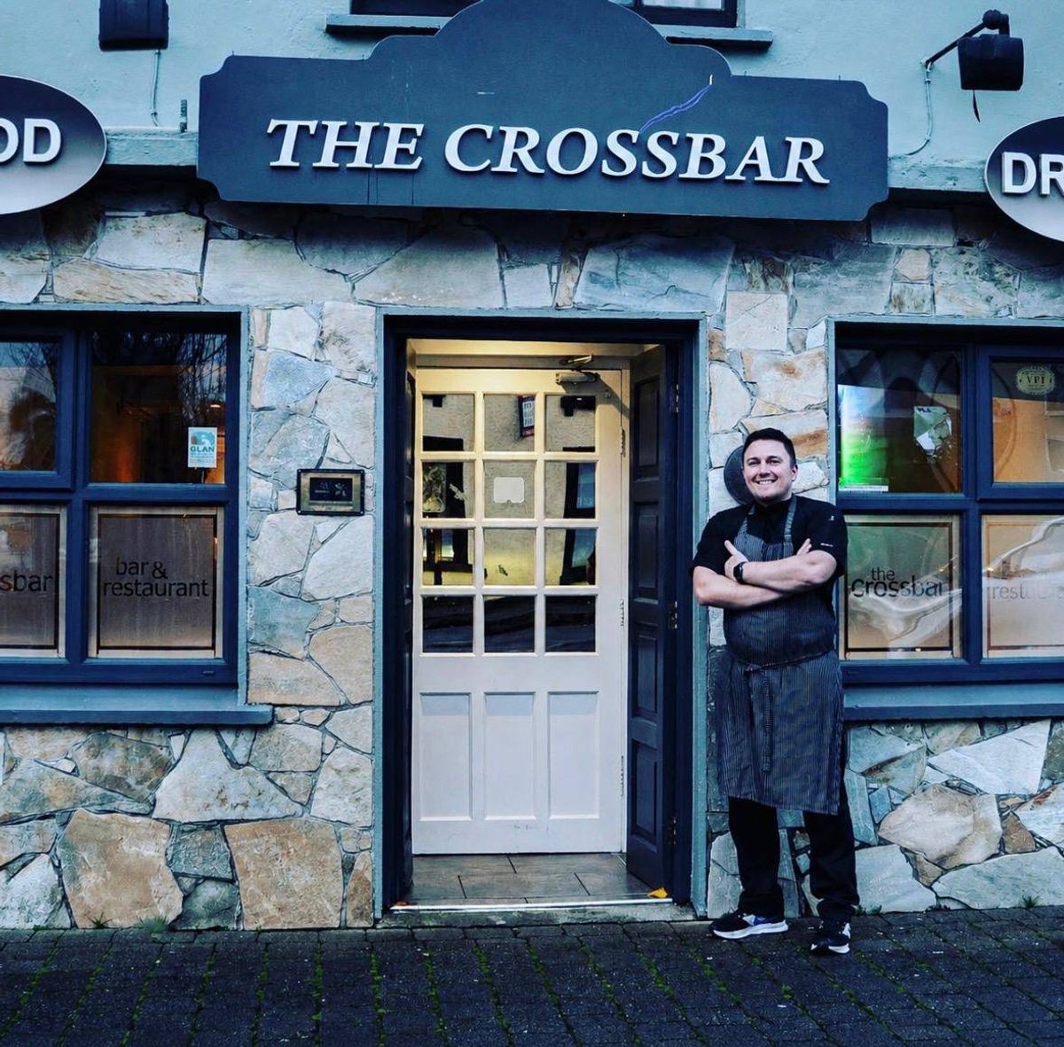 Paul Baker outside The Crossbar in Gurteen, Sligo