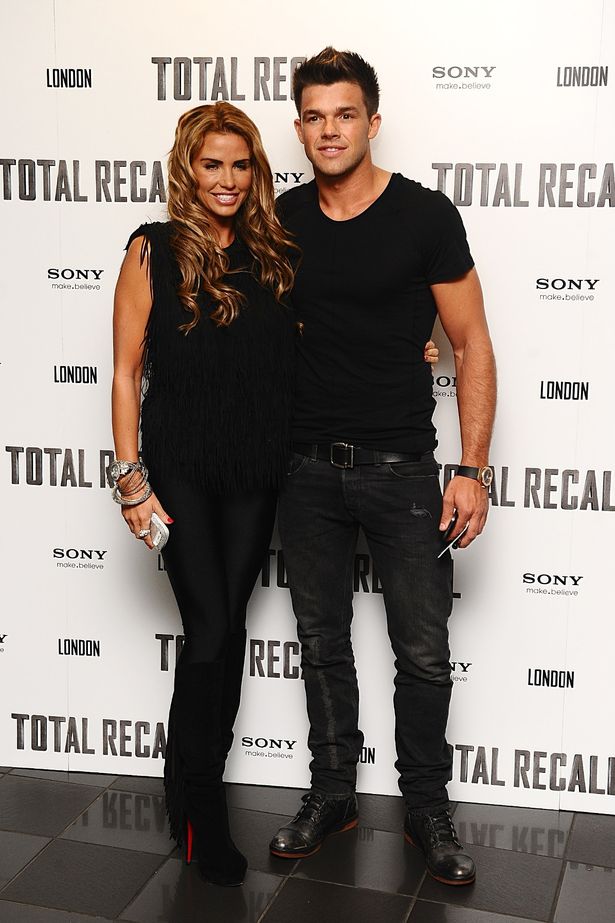 Katie Price and Leandro Penna together in 2012