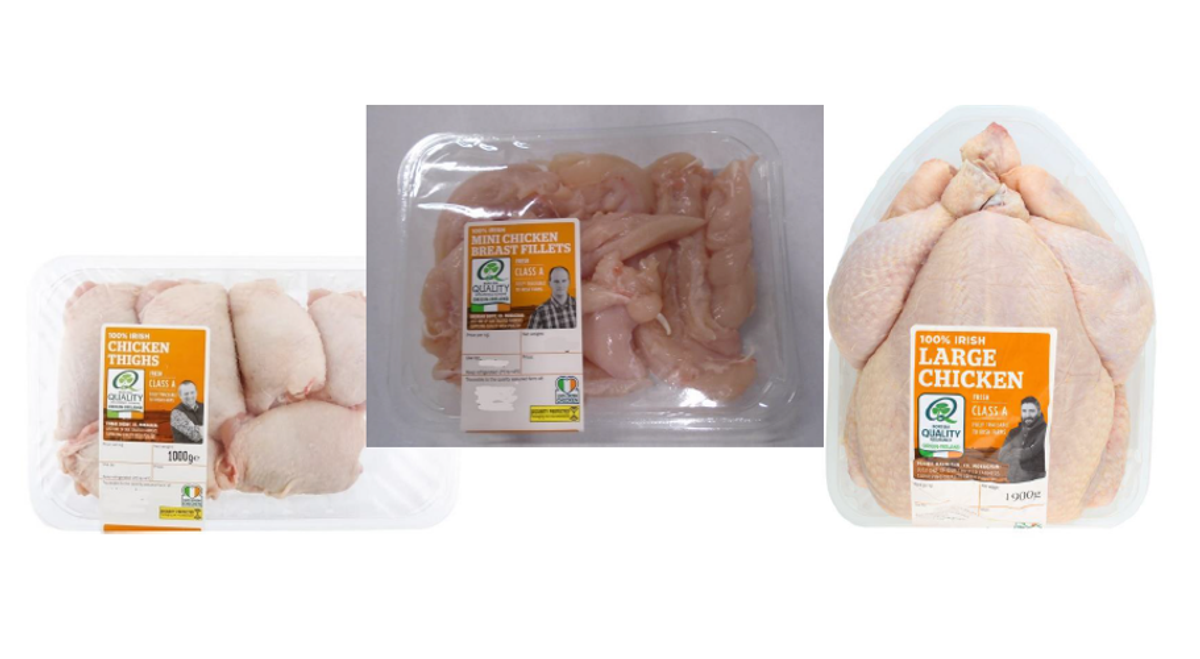 Some of the chicken recalled from Lidl