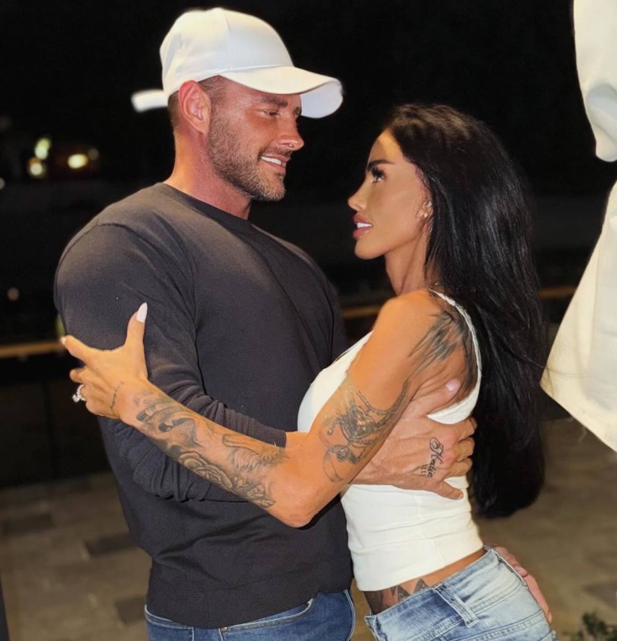 wes lee andrews instagram post of himself with Katie Price