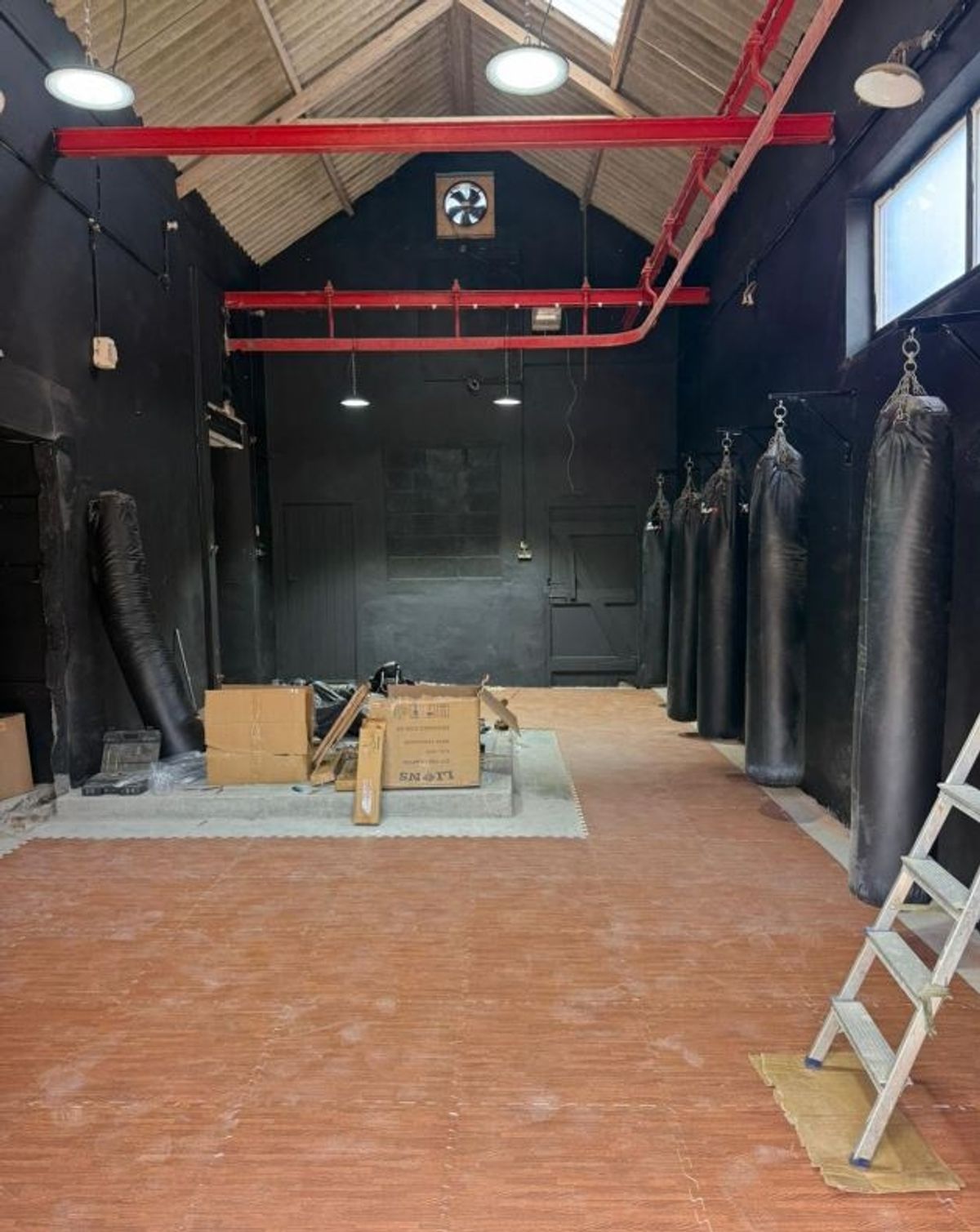 The space on Keeling Street is said to be an old slaughterhouse.