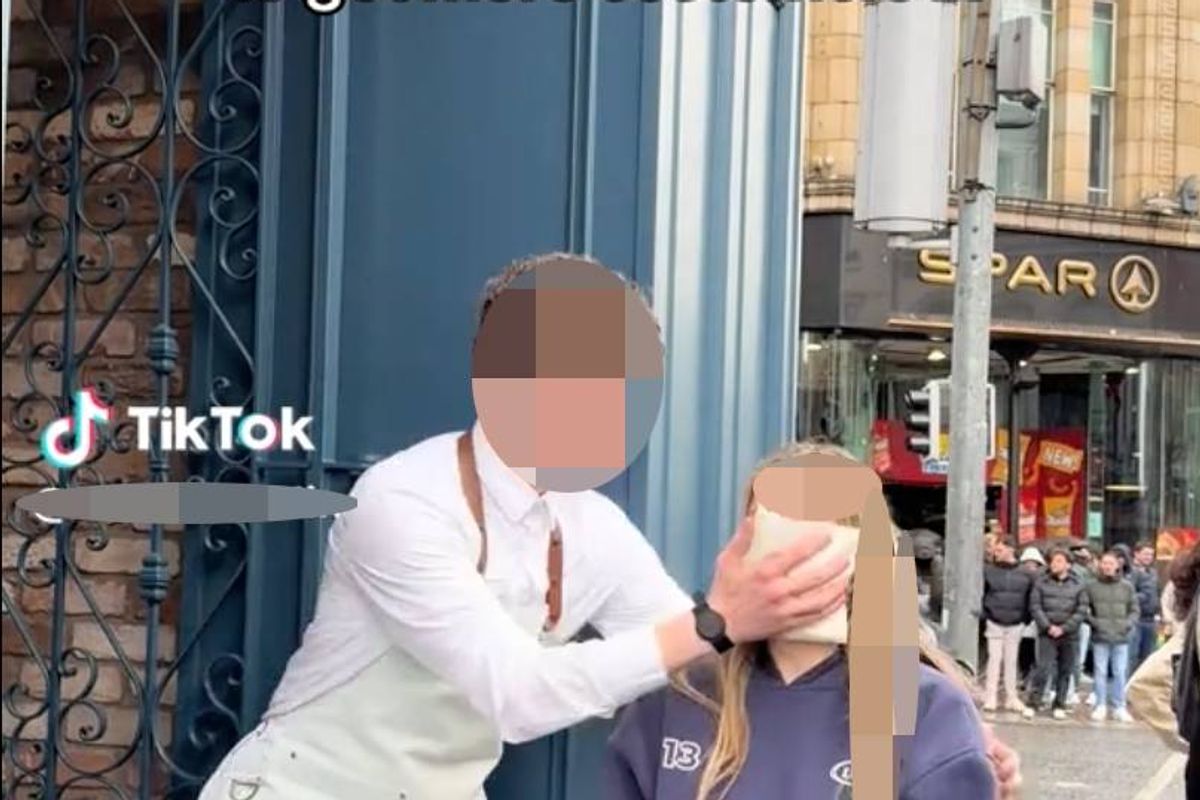 The video has since been deleted
