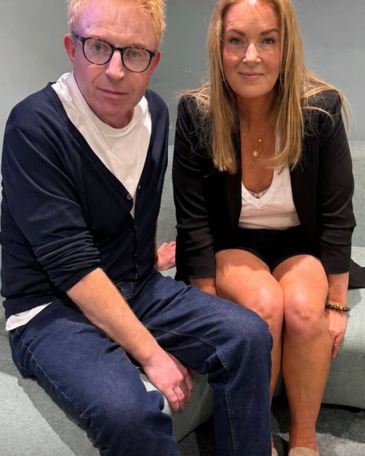 Tommy Fleming and Ciara Kelly