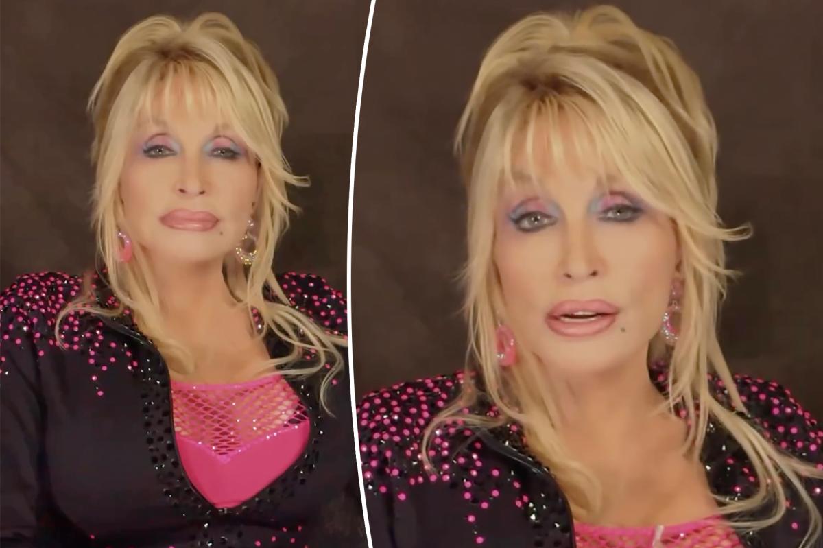Dolly Parton, 80, reveals 'bad' health update in new video