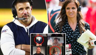Dianna Russini's cringe sex remark in front of Mike Vrabel goes viral in wake of scandal