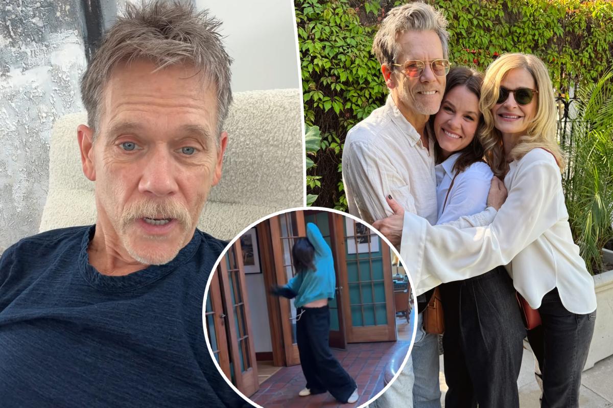 Kevin Bacon attacked by swarm of bees during hike