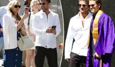 Exes Reese Witherspoon and Ryan Phillippe reunite at son Deacon's college graduation