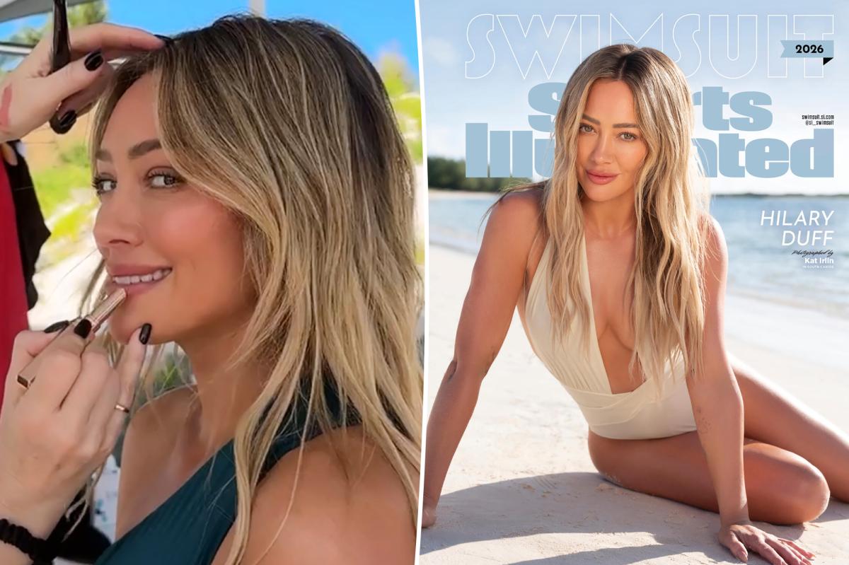 Hilary Duff explains why she skipped the bikini for Sports Illustrated Swimsuit Issue 2026 cover
