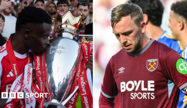 Premier League final day reaction: Arsenal lift title as West Ham get relegated