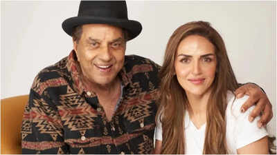'Lage raho bete': Esha Deol gets emotional remembering late father Dharmendra; Bobby Deol shows support