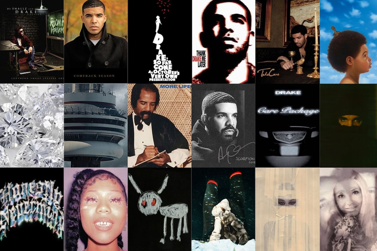 All 21 of Drake’s albums, ranked