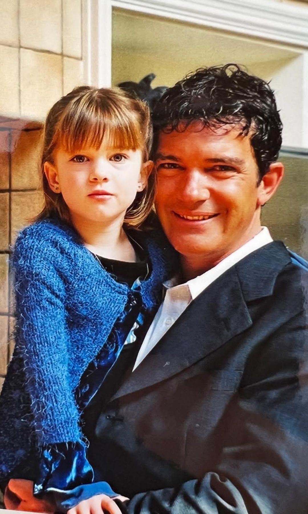 Antonio and his daughter Stella years ago