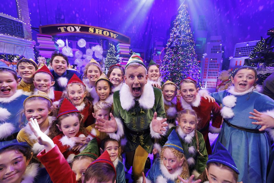 Patrick Kielty hosts The 'Late Late Toy Show' in 2023. Photo: Andres Poveda/ RTÉ