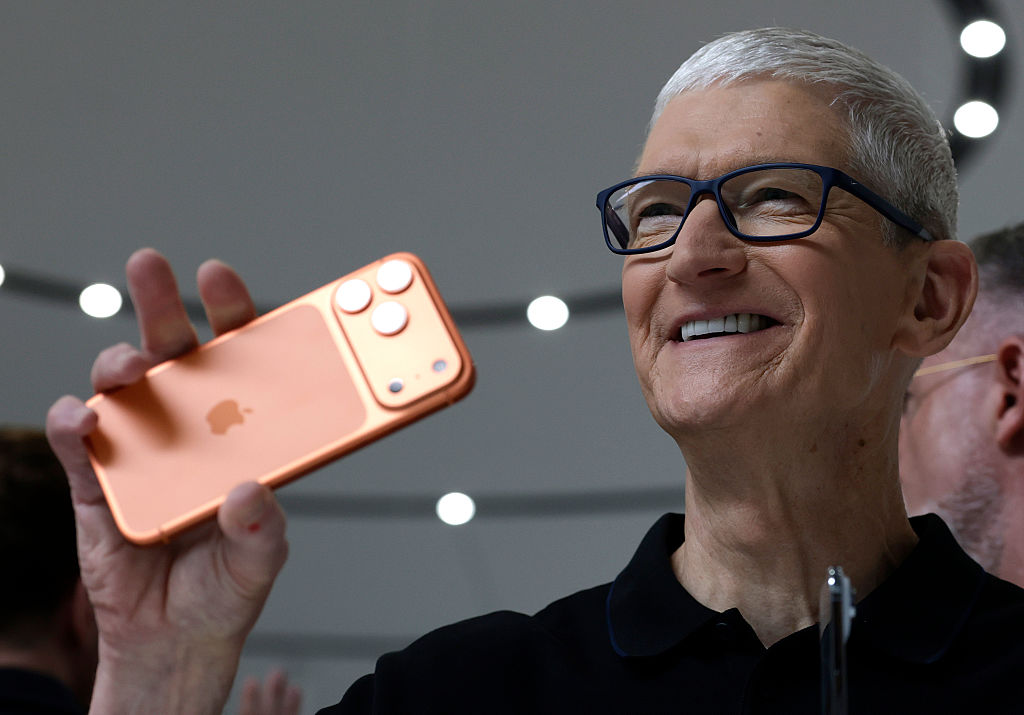 As Tim Cook steps down, Apple hit record sales — but a chip shortage looms