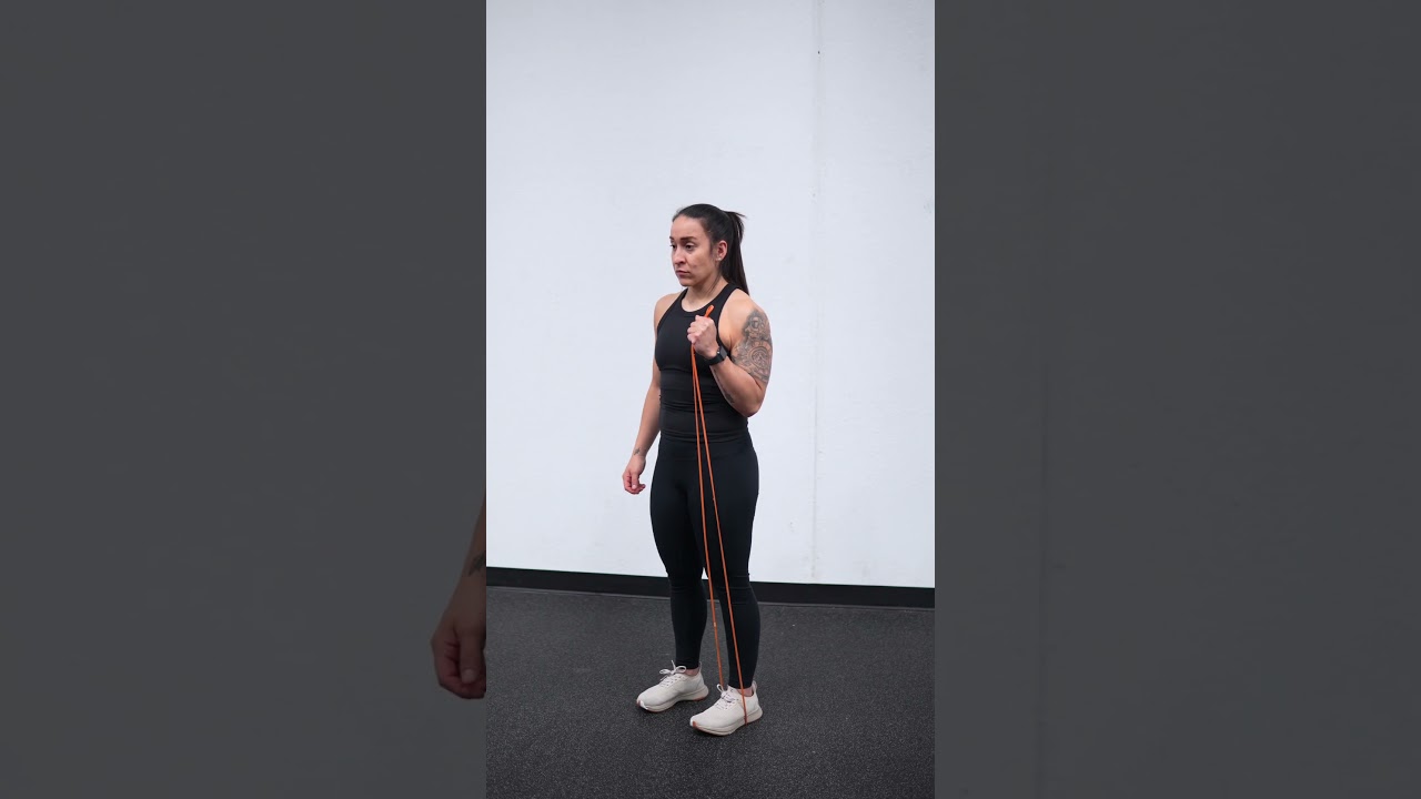 Hammer Curl Single Arm - Banded - YouTube