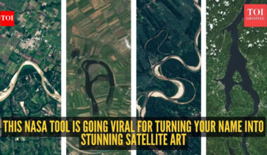 Nasa Satellite Art Generator: This NASA tool is going viral for turning your name into stunning satellite art – you have to try it