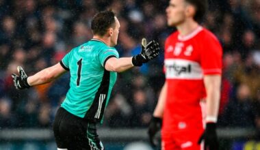 Rory Beggan’s two-pointer late in extra-time gives Monaghan dramatic win over Derry and Ulster SFC final place