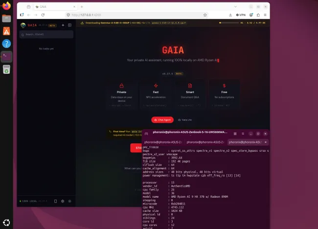 AMD GAIA 0.17.5 setup