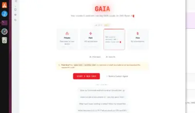 AMD GAIA 0.17.5 on Linux