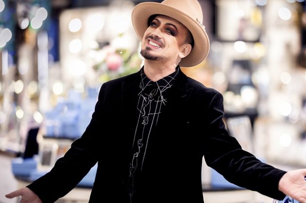 ‘Do I still fancy Larry Mullen Jr? It would be impolite to say, but his wife warned me to keep my hands off him!’ – Boy George