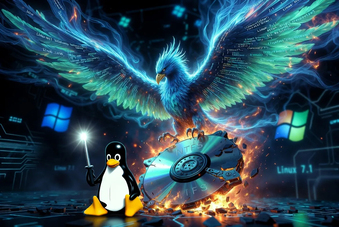 New NTFS Driver Sees More Fixes With Linux 7.1-rc2