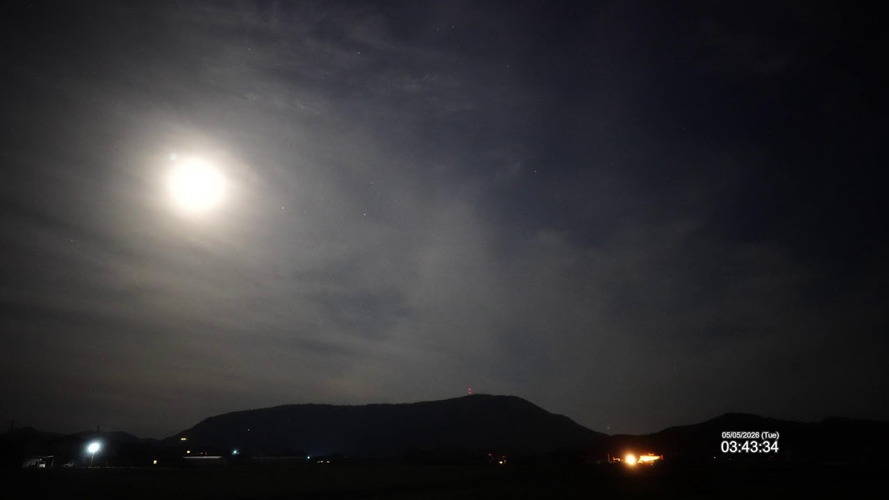香川・金毘羅山から流星群と星空ライブ Kompira-san and meteor shower Live from Kagawa, Japan - YouTube