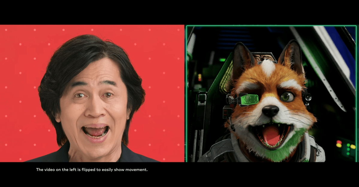 Nintendo’s new Star Fox game lets you play as virtual avatars of Fox and other characters.