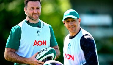 ‘We want to crack that top four in the world,’ insists Ireland forward coach Alan O’Connor