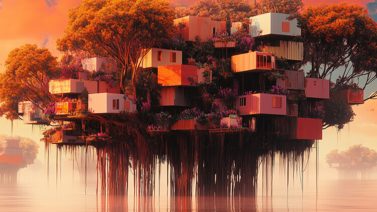 In Other Worlds by Liam Young Reimagines Cities, Landscapes, and Climate Futures at the Barbican Centre - Image 3 of 14