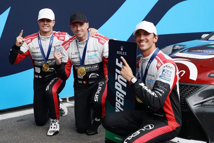 #78 Akkodis Asp Team Lexus RC F LMGT3: Tom Van Rompuy, Hadrien David, Esteban Masson