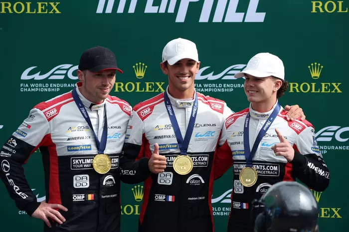 #78 Akkodis Asp Team Lexus RC F LMGT3: Tom Van Rompuy, Hadrien David, Esteban Masson