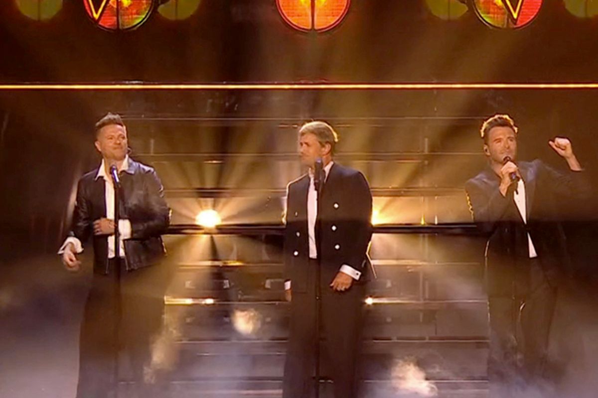 Westlife on Britain's Got Talent