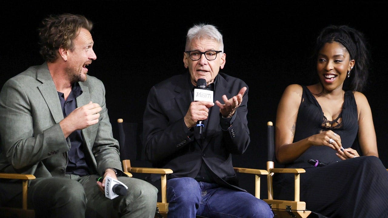 Harrison Ford baffled by 'raw-dogging' slang in 'Shrinking' interview