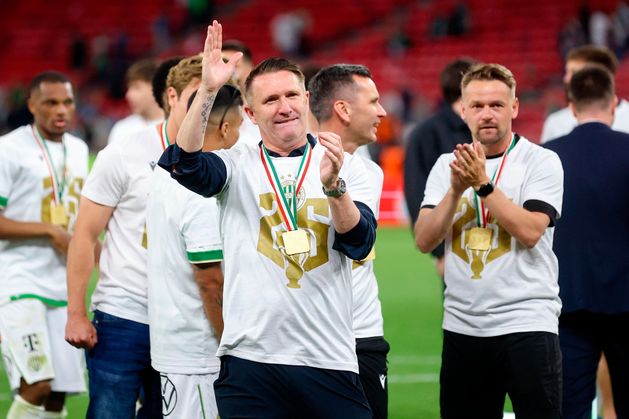 Robbie Keane’s stock rises further after steering Ferencvaros to Hungarian Cup glory