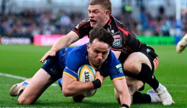 Leinster’s bench makes big impact as late show sends Lions packing in URC clash