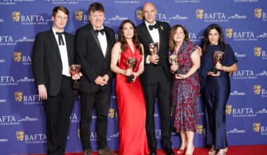 Gaza: Doctors Under Attack maker calls out BBC for shelving his film in Bafta acceptance speech