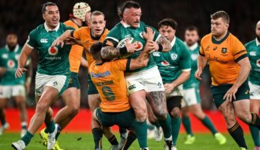 Kick-off times for Ireland’s Nations Championship games confirmed