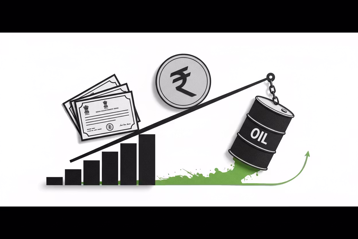 India’s Stocks Edged Up As Oil Pressured The Rupee And Bonds