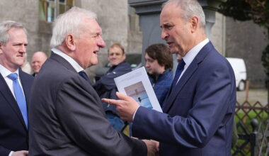 Bertie Ahern immigration comments ‘don’t represent’ party, Micheál Martin says