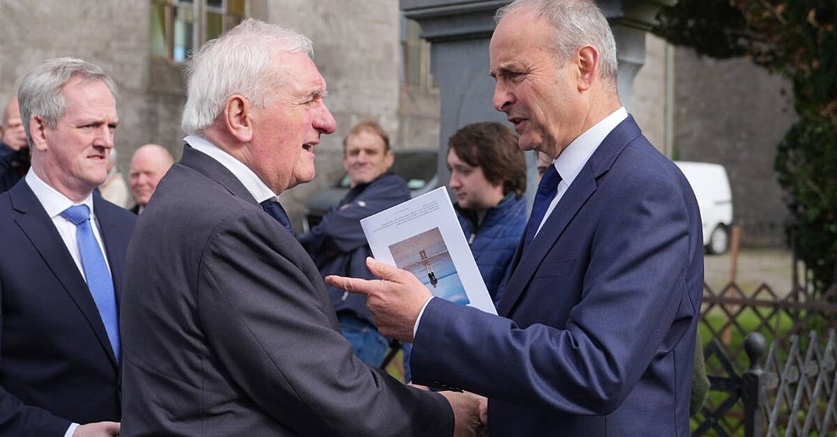 Bertie Ahern immigration comments ‘don’t represent’ party, Micheál Martin says