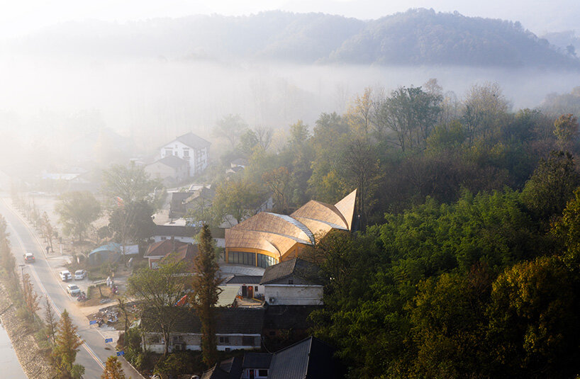 timber roof crowns a workshop reviving rural craft traditions in china