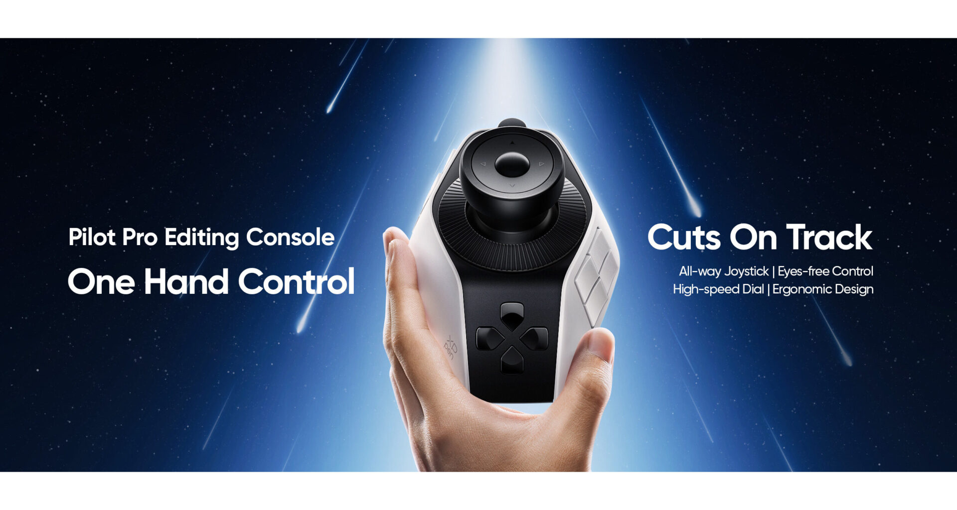 XPPen Debuts Its First-Ever Editing Console, the Pilot Pro, Setting a New Benchmark for Professional Editing Workflows