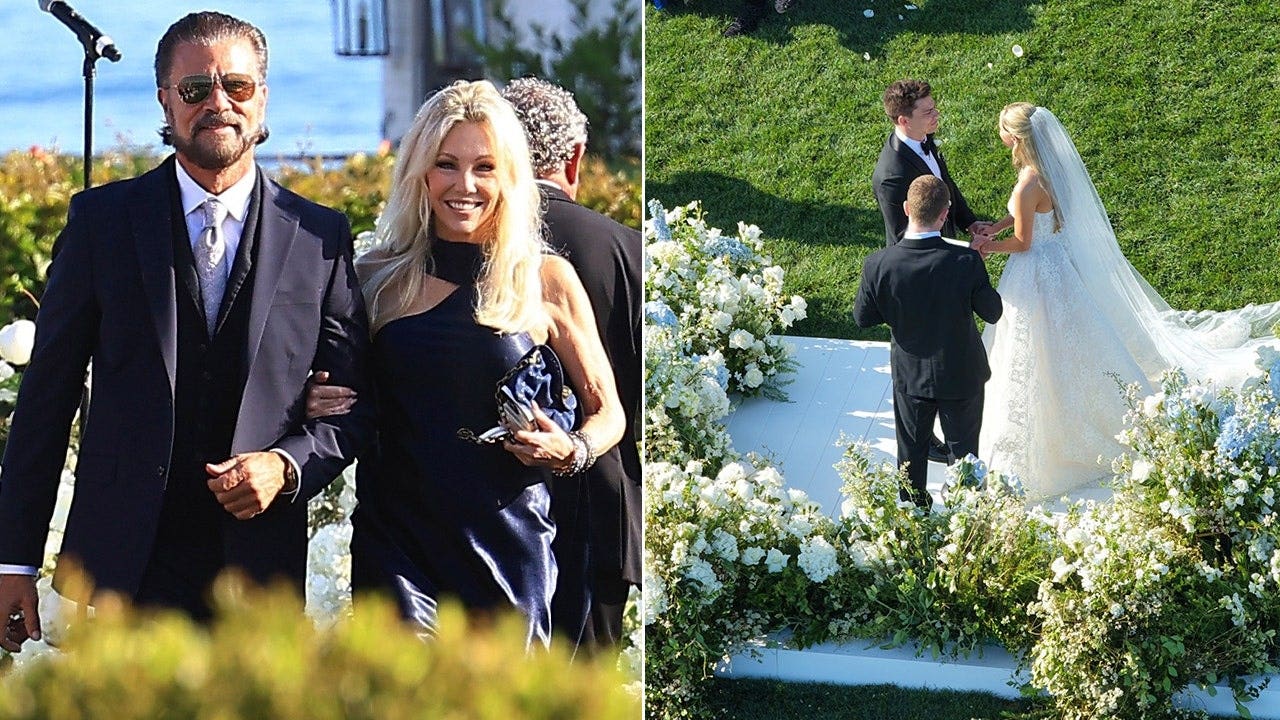 Heather Locklear brings Lorenzo Lamas to daughter's Montecito wedding