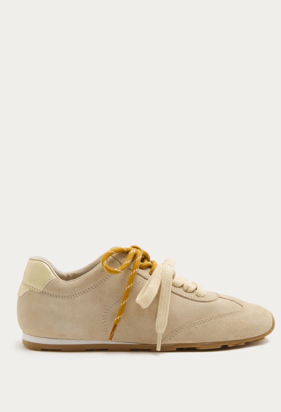 Suede Double Lace Up Trainers Suede Double Lace Up Trainers
