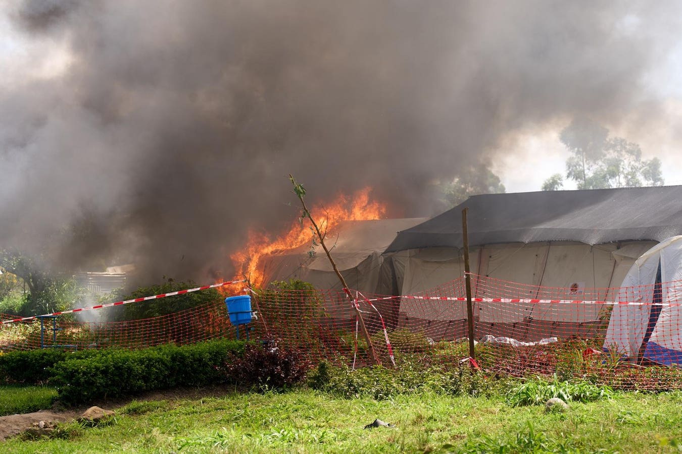 Ebola Treatment Center Burns Near Heart Of Deadly Outbreak, Report Says (Live Updates)