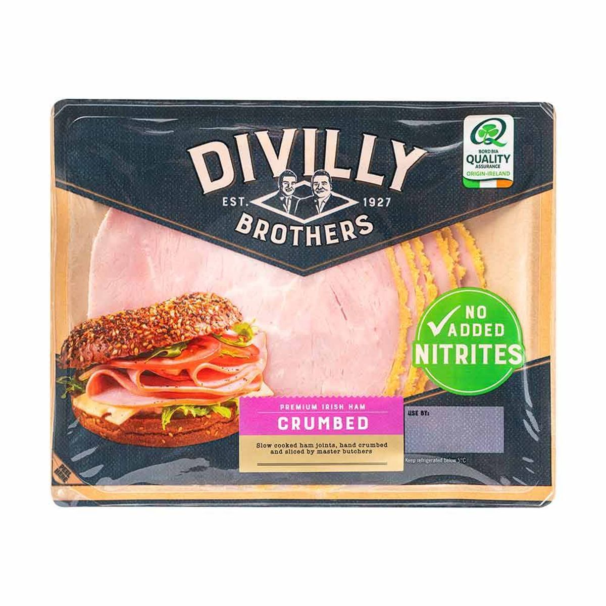 Presence of gluten (wheat) in a batch of Divilly Brothers No Added Nitrite Crumbed Ham