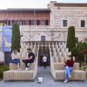 Wall/Tribune/Gate, Ali Derya Dostoğlu & Uğur Özer. Image © Mark Cocksedge Global Design Forum Istanbul Concludes First Edition With City-Wide Programme of Installations and Talks - Image 4 of 7