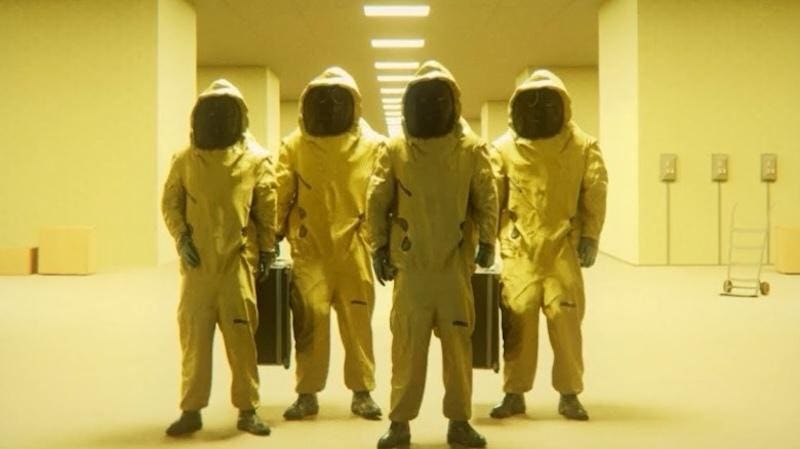 Backrooms still image